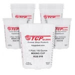 Disposable & Reusable 16 Oz Mixing Cups, 12 Pack - Ideal For Creative Projects New. Price: $23.99.