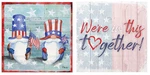 Boston International Patriotic Cocktail Napkins Bundle, Gnome And Together New. Price: $13.99.