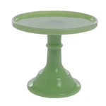 Jadeite 6" Glass Cake Stand - By Mosser New. Price: $55.76.