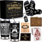 Jtamohi 8 Pcs Happy 13TH Birthday Gifts For Boys, Year Old New. Price: $44.53.