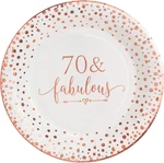 Fabulous Disposable Plates For Women 70TH Birthday Decorations Rose Gold Dess New. Price: $31.47.