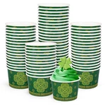 St. Patrick's Day Shamrock Snack Cup Disposable Bowls Green Lucky Clover 9 Oz New. Price: $22.99.