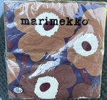 Marimekko Ihr 3-PLY Lunch Paper Napkins 13X13 Inches, Unikko Purple Copper New. Price: $34.00.