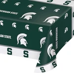 Michigan State Spartans Ncaa College Sports Party Decoration Plastic Tablecover New. Price: $13.99.