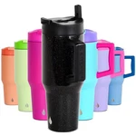 Elemental 32OZ Leak Proof Tumbler With Handle Straw Stainless Steel Travel Cup New. Price: $55.99.