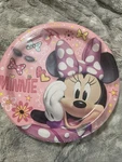 Unique Round Dinner Paper Plates - 21.9CM, Minnie Mouse, 8 Pcs New. Price: $7.00.