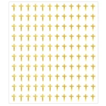 Jarthenaamcs 2400PCS Mini Cross Sticker Gold Foil Paper Decals 0.5IN, New. Price: $18.99.