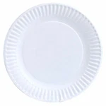 Nicole Home Collection 9" White Pack Of Paper Plates, Inch PLATE/60 New. Price: $14.06.