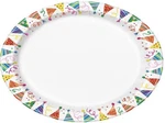 321 Party! 9" Cheery Birthday Plates, 8 Ct New. Price: $15.99.