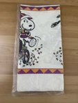 Vintage Peanuts Snoopy Ambassador Bmx Bike Hallmark Paper Party Tablecloth Retro New. Price: $19.94.