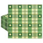 80 Pcs Vintage St. Patrick's Day Paper Napkins Shamrock Clover Plaid Disposabl New. Price: $12.99.