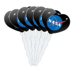 Nasa Official Meatball Logo Heart Love Cupcake Picks Toppers Decoration Set 6 New. Price: $5.99.