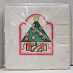 Vtg Holiday Cocktail Napkins Christmas Tree Presents 16 - 3 Ply 10" X Nos New. Price: $6.99.