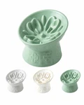 Ceramic Slow Feeder Cat Bowl, 15 Tilted Elevated Eating For Ne... New. Price: $40.65.