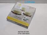 Wilton 307-859 3-TIER Cake Stand (new).. Price: $11.80.