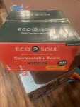 Ecosoul Compostable 16 Oz Bowls, 400-COUNT New. Price: $24.88.