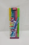 Joie Glitter 9IN Reusable Plastic Drinking Straws 20 Piece Set W/ Cleaning Brush New. Price: $12.99.