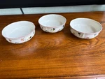 Villeroy & Boch Set Of 3 Petite Fleur Coupe Cereal Bowls 5.75 You Receive All Used. Price: $29.99.