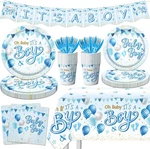 Cmusko Blue Baby Shower Decorations For Boy, It's New. Price: $31.70.