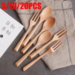 Creative Wooden Fork Spoon Tableware Travel Catering Kitchen Tools Usa New. Price: $11.77.