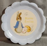 Beatrix Potter Peter Rabbit Happy Easter Set Of 12 9" Meri Paper Plates New. Price: $7.99.