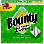 Bounty Paper Napkins, White, 400 Count New. Price: $9.72.
