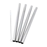 4 Super Wide Boba Stainless Steel 9.5" Long X 1/2" Drink Straw Smoothie ... New. Price: $13.05.