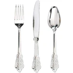 Wdf 360 Pieces Plastic Silverware- Disposable Flatware Heavyweight P... New. Price: $49.40.