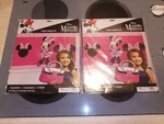 Two Disney Minnie Mouse Photo Booth Kits 1-BACKDROP, 4-WEARABLES, & 5-PROPS Each New. Price: $9.99.