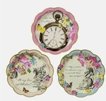 Talking Tables Pack Of 24 Alice Wonderland Themed Disposable Paper Plates New. Price: $12.95.