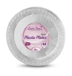 480 Count - 9 Inch Plates Laura Stein Premium Heavy Weight Crystal Clear Di... New. Price: $157.53.