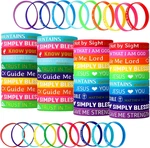 Skylety 60 Pcs Bible Verse Bracelets Motivational Daily Reminder Gifts Christian New. Price: $17.92.