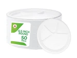 Disposable Namaste 50 Party Dinner PLATES,12.5 Inch Platter Size, Microwave S... New. Price: $45.41.