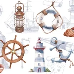 Decoupage Art Craft Cocktail Napkin 5" X Nautical Welcome Aboard New. Price: $6.99.