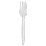 5.8 In. Smartstock Series-b White Mediumweight Disposable Polypropylene Forks Cu New. Price: $57.80.
