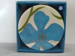 Set Of 4 Blue Spring Flower 7 Plates For Appetizers, Dessert Salad Tag - New. Price: $17.58.