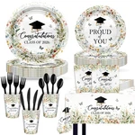 Lecheme Graduation Party Supplies 169 Pcs Wildflower Plates Cups N... New. Price: $41.79.