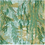 Caspari Paper Beverage Napkins, Willows Green - 2 Packs (18730C) New. Price: $18.00.
