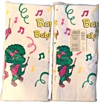 Barney & Baby Bop Table Cover 54" X 102" Water-resistant Party Supplies Hallmark New. Price: $15.99.
