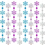 8 Pack Winter Christmas Hanging Snowflake Decorations Blue Purple Glitter New. Price: $20.23.