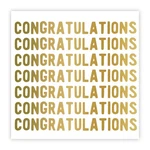Slant Collections Paper Beverage/cocktail Napkins, Congratulations New. Price: $14.67.