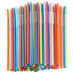 12.8INCH Disposabl Drinking Straws, Colorful Extra 12.8" 0.236", New. Price: $10.43.