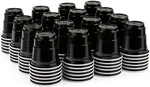 100CT 2OZ. Mini Black Shot Cups, Disposable And Small Size Ounces, New. Price: $13.34.