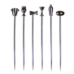 Prodyne Diamond Head Martini Picks Clear Set Of 6 Cocktail Garnish New. Price: $17.09.