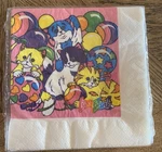 Vintage Sealed Lisa Frank Kitten Love Balloon Napkins Cat Birthday Party Beach New. Price: $20.00.
