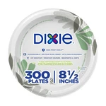 Dixie 8 1/2 Inch Medium-weight Disposable Paper Plates, Pathways, 300 Count, New. Price: $43.44.
