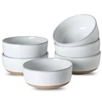 Tikooere Ceramic Soup Bowls Set Of 6,30 Ounce Stoneware Cereal Bowl,porcelain. Price: $48.91.