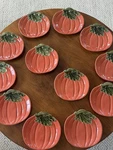 Better Homes & Gardens Fall Pumpkin Decorative Salad/dessert Plate 8.5" Set Of 2 New. Price: $28.00.
