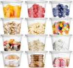 Qinsihwn 50 Pack 8 Oz Disposable Plastic Cups With Lids New. Price: $18.80.