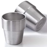 Newk Stainless Steel Cups, 10 Oz Metal 2 Count (pack Of 1), Silver. Price: $16.17.